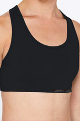 ACTIVE COMPRESSION TOP - BLACK-GAFF AND GO